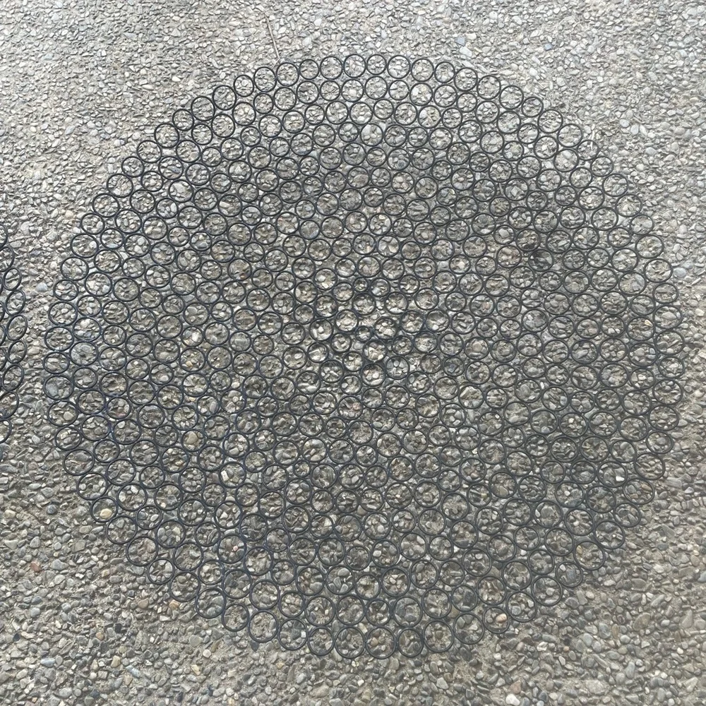 2 Pier 1 Black Metal Circle Decor
